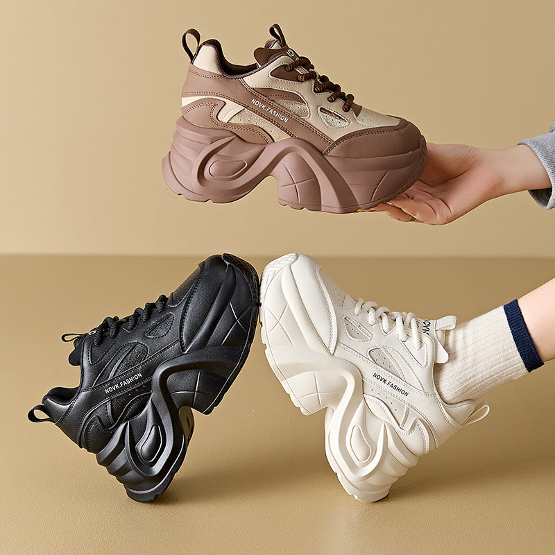 Fashion Thick-Soled Height-Increasing Casual Shoes