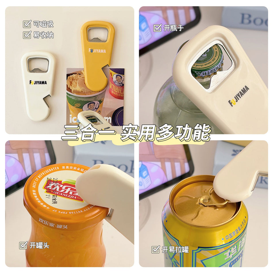 Cartoon 3-in-1 Magnetic Bottle & Can Opener