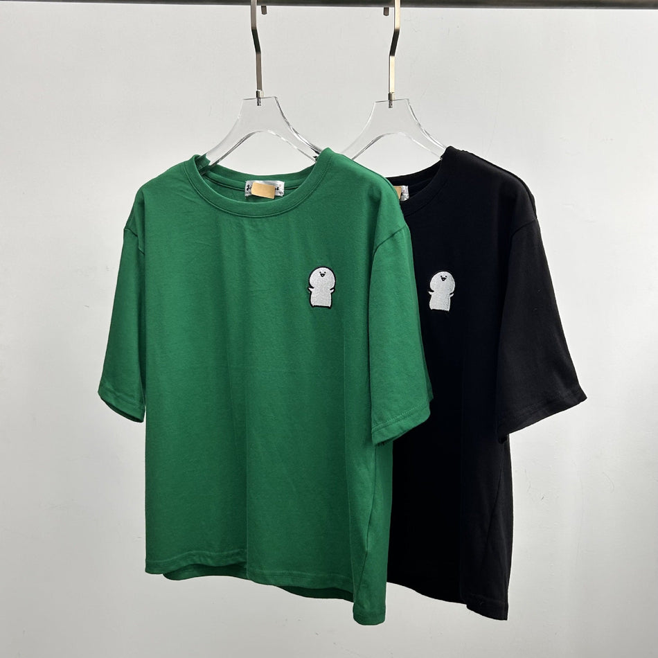 Cotton Loose Short-Sleeved T-Shirt for Women