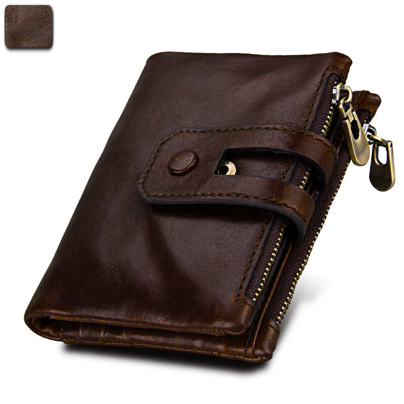 RFID Leather Wallet for Men