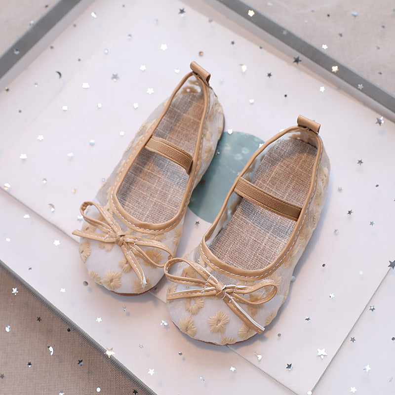 Girls Mesh Sandals Lightweight Summer Breathable Baby Shoes
