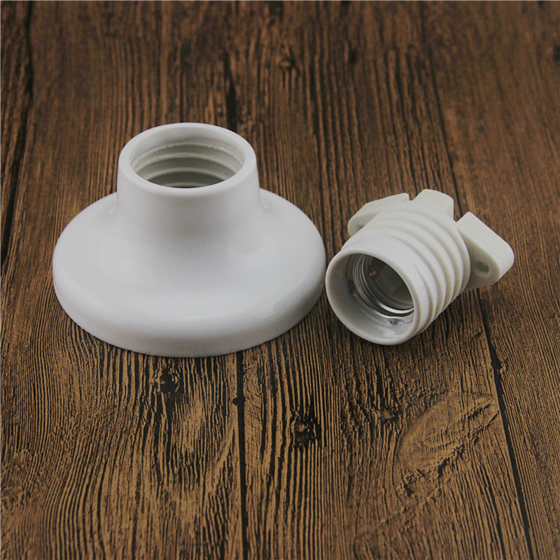 Retro B&B E27 All-Copper Ceramic High-Temp Lamp Holder