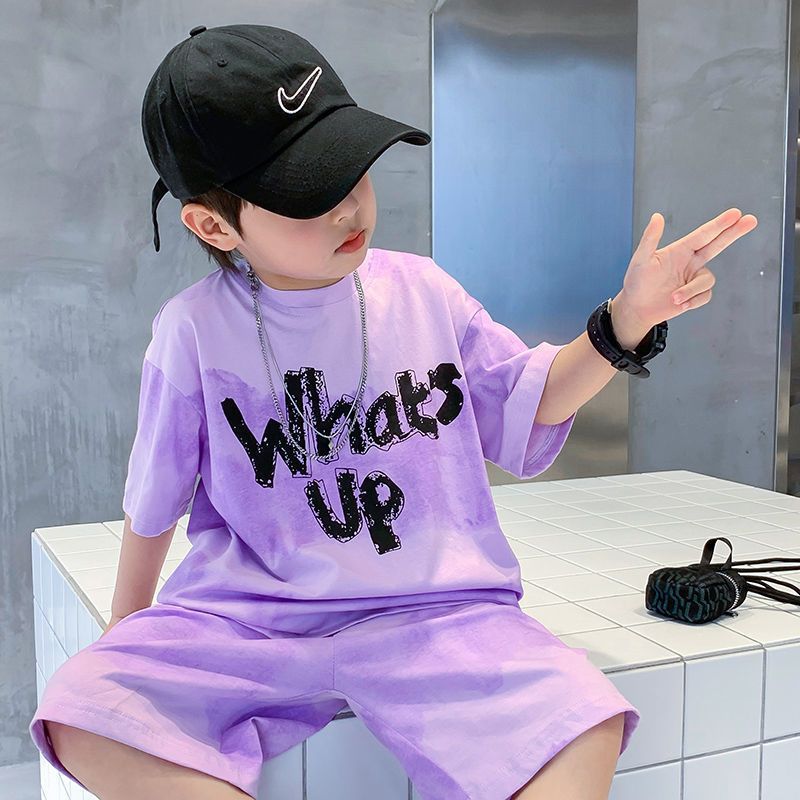 Kids Quick-Dry Sports T-Shirt & Shorts Breathable Set
