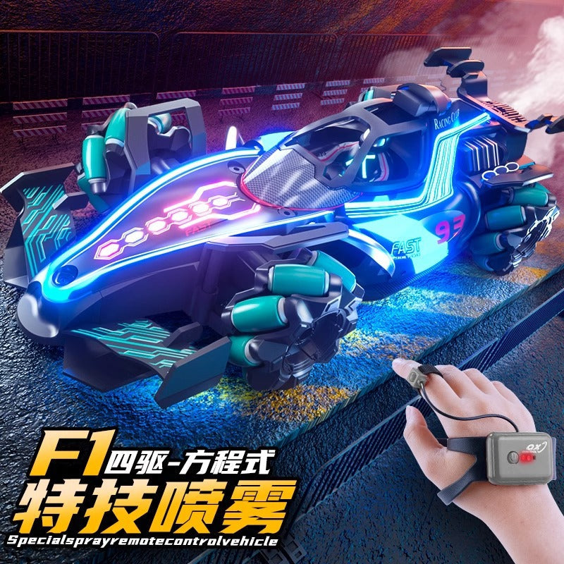 Kids Remote Control Car – F1 Spray Gesture Stunt Drift Toy