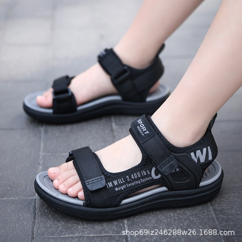 Boys' Open-Toe Summer Beach Sandals