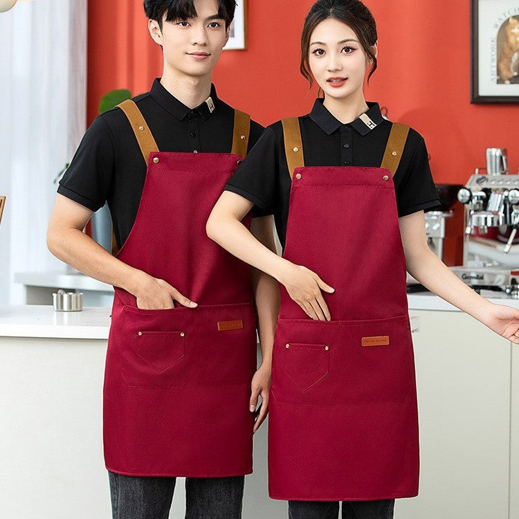 Waterproof Custom Logo Apron for Catering & Shops