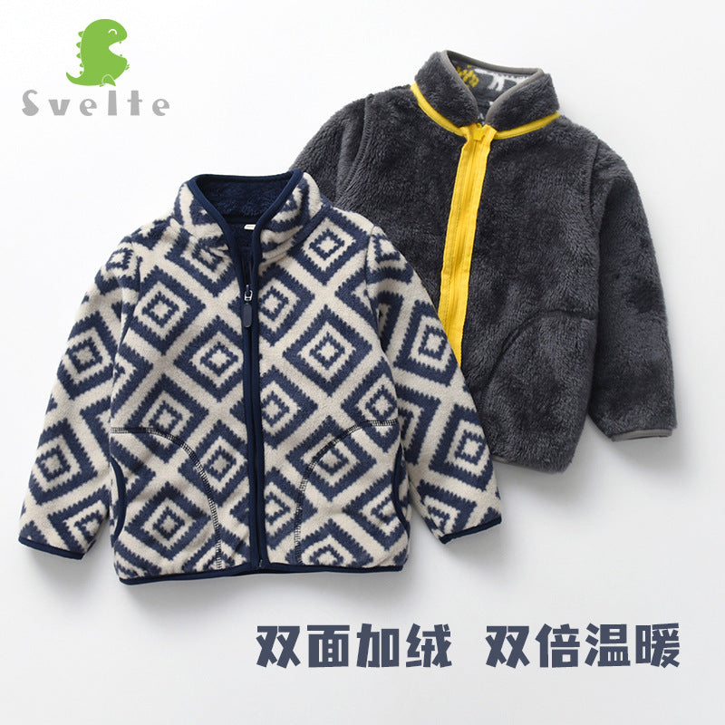 Diamond Quilted Cotton Winter Jacket
