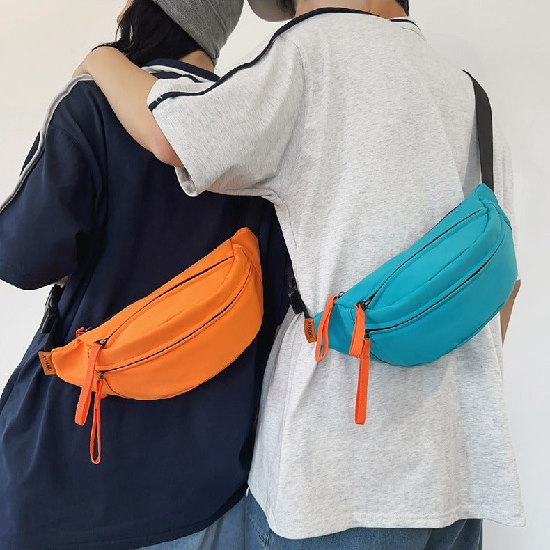 STOCK-Waterproof Japanese-Style Men’s Chest & Crossbody Bag