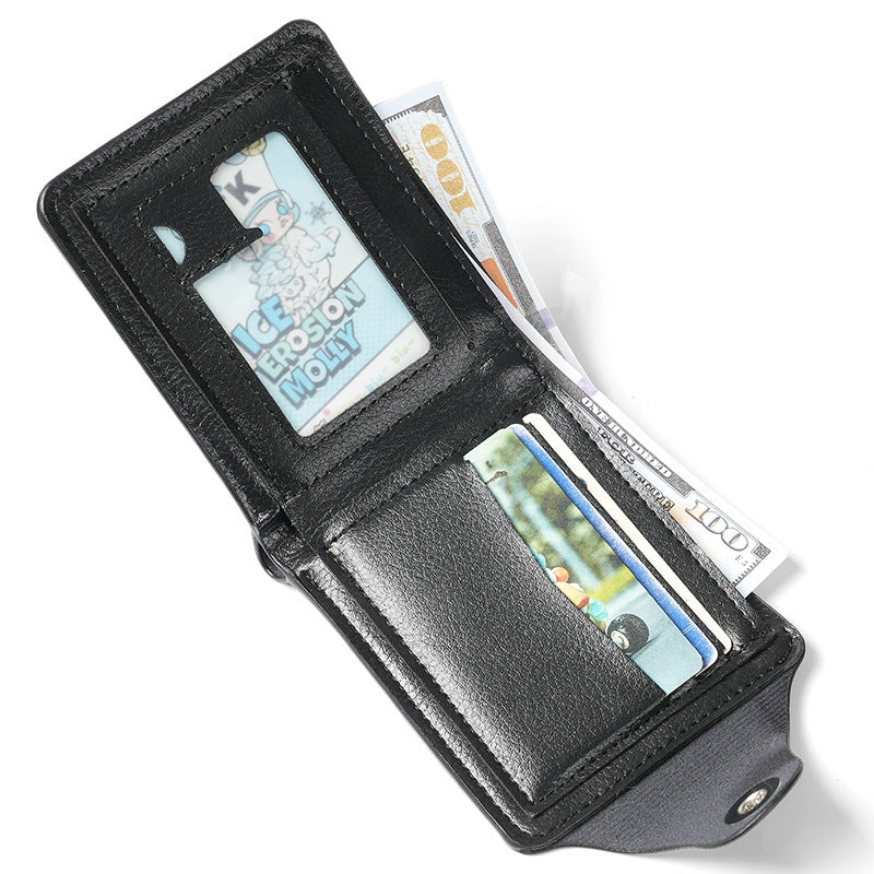 STOCK-Men’s Multi-Card Wallet – Banknote Coin Purse Wholesale