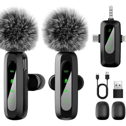 J3 Three-in-One Wireless Lavalier Microphone Noise Reduction