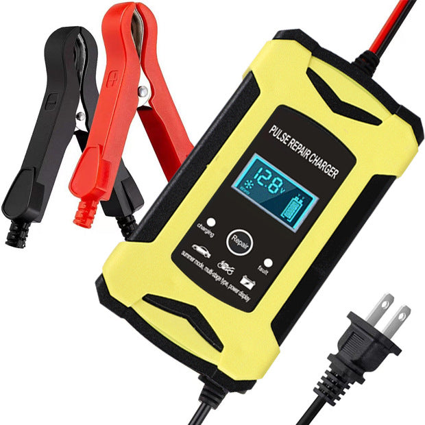 Smart 12V 6A Pulse Lead Acid Battery Charger