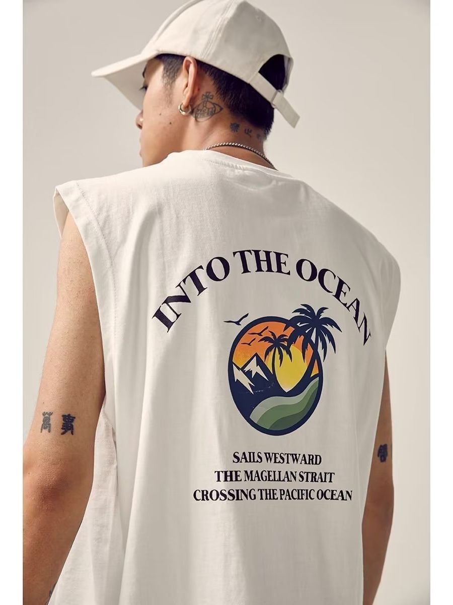 STOCK-Men's Summer Korean Style Sleeveless Sports Vest