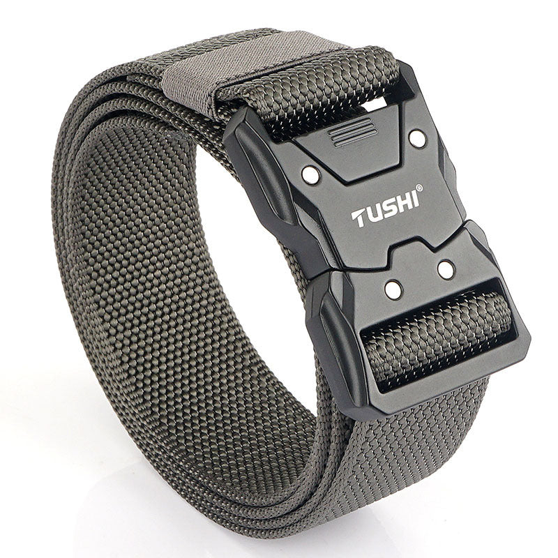 Quick-Release Tactical Belt Nylon Pants for Men