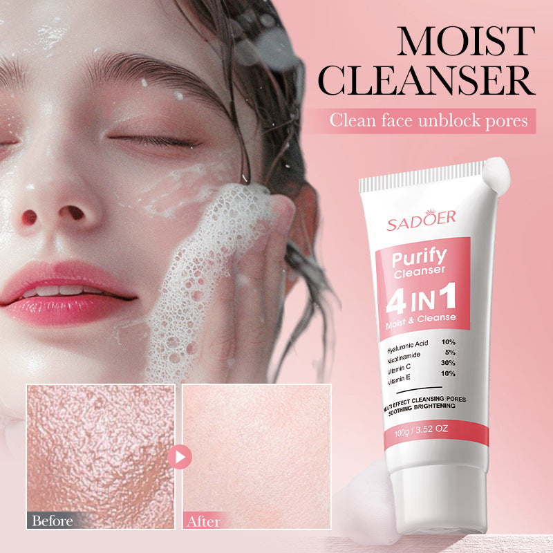 SADOER 4-in-1 Facial Cleanser