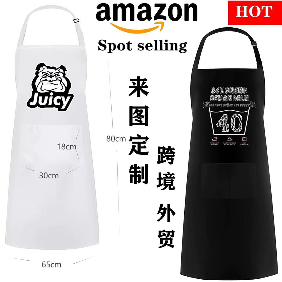 Customizable Waterproof Chef Apron with Logo