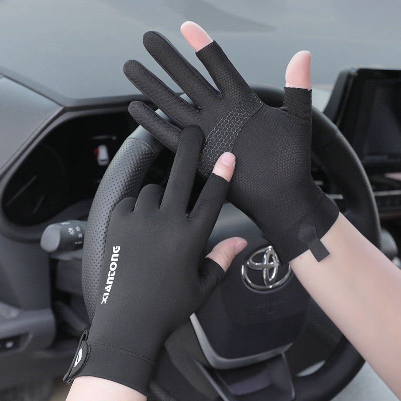 Sunscreen Gloves for Men 2025 | Quick-Dry Cycling