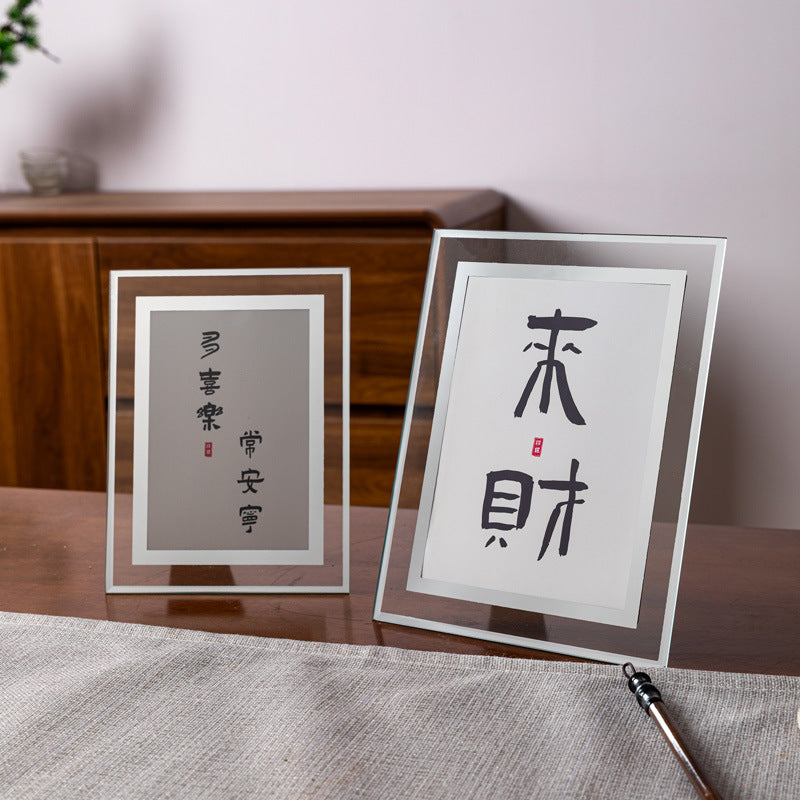 Calligraphy Crystal Photo Frame – DIY & Inspirational