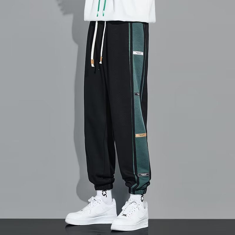 Men’s Ankle-Tied Sweatpants Loose Casual Spring Trendy