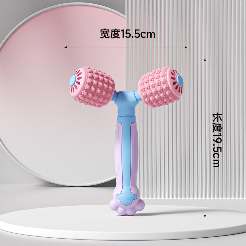 Premium Y-Shaped Yoga Massage Stick & Deep-Tissue Muscle