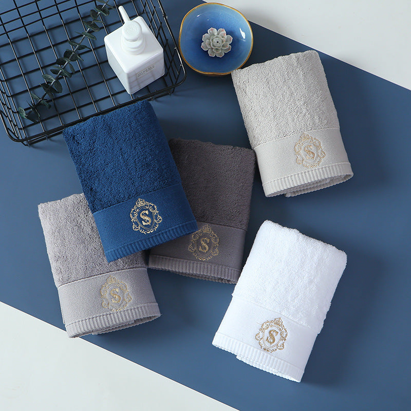 40×80cm Thick Cotton Bath Towel 180g Class A Soft