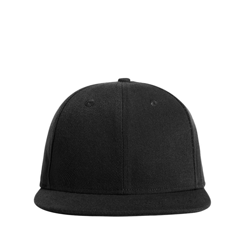 STOCK-Hip Hop Flat Brim Fully Sealed Baseball Cap