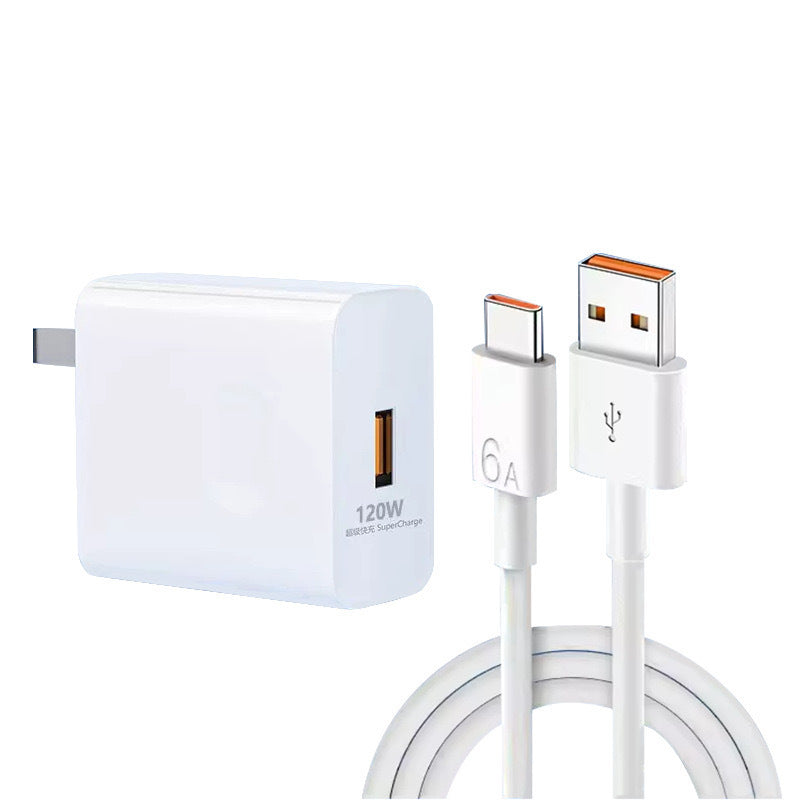120W Fast Charging Head Huawei 66W Charger Set