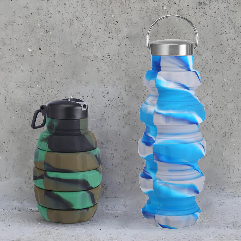 Foldable Grenade Water Bottle – Outdoor Creative Cup
