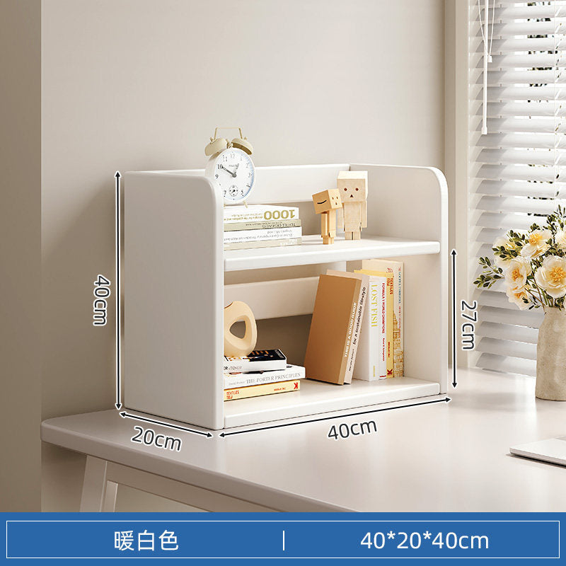 Multi-Layer Desktop Bookshelf Corner Storage Rack