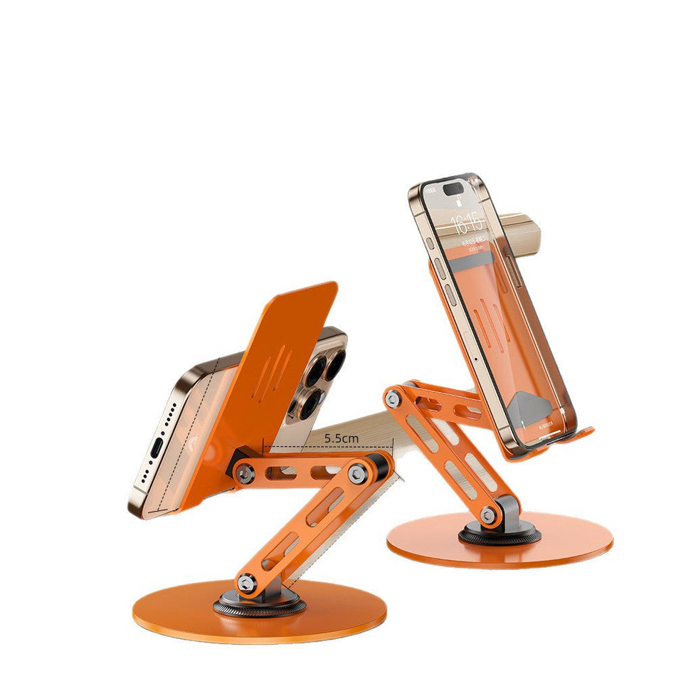 360° Rotating Aluminum Phone & Tablet Desktop Stand