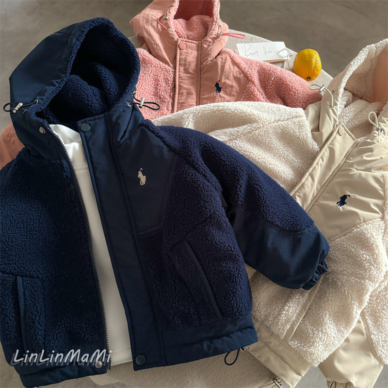 Kids’ Lamb Wool Cotton Jacket
