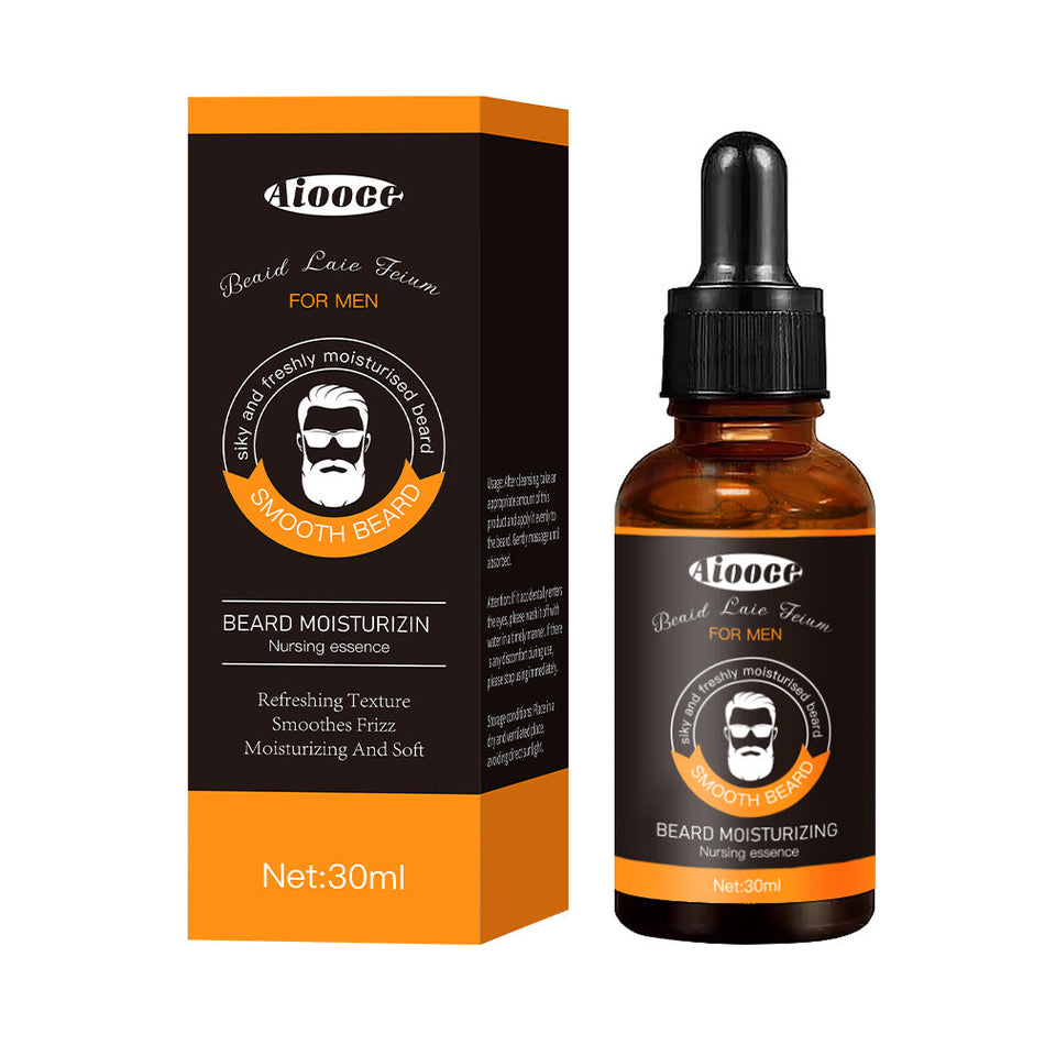 Men Beard Care Essential Oil Nourishing Smooth Daily Use