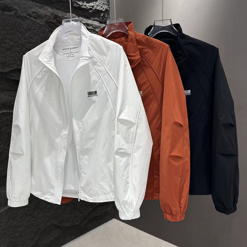 Men’s Loose Casual All-Match Collar Outdoor Jacket