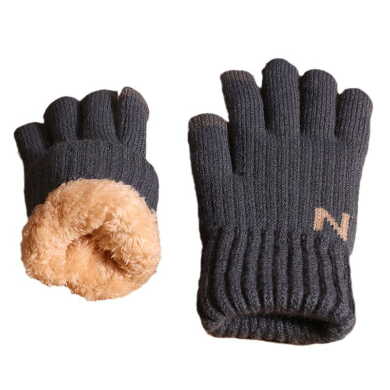 Wholesale Men’s Thick Fleece Touchscreen Gloves