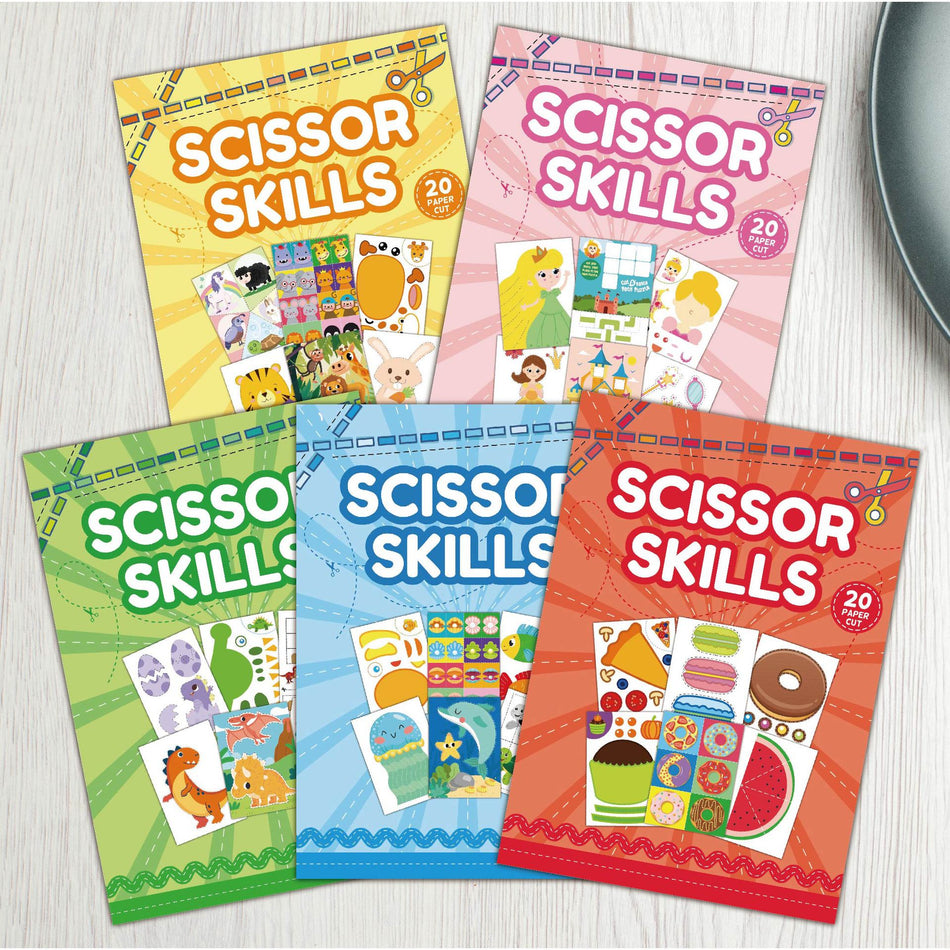 DIY Paper-Cut Cartoon Craft Book – Kids Interactive Toy