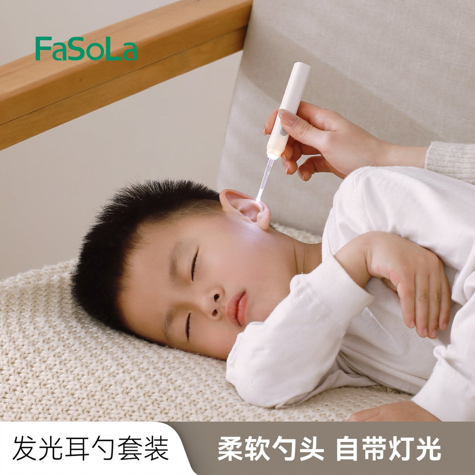 FaSoLa Luminous Ear Spoon Set Kids & Adults