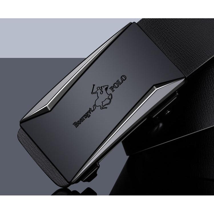 INSTOCK-Men's genuine leather tooth-less belt