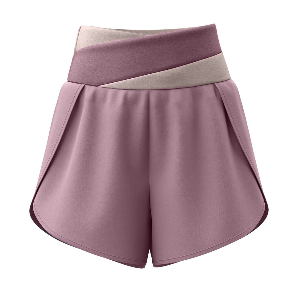 Color-Blocked Women’s Sports Shorts