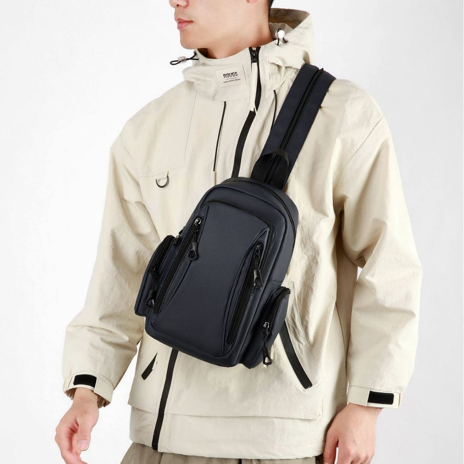 Autumn Men’s Trendy Sports Chest & Shoulder Bag