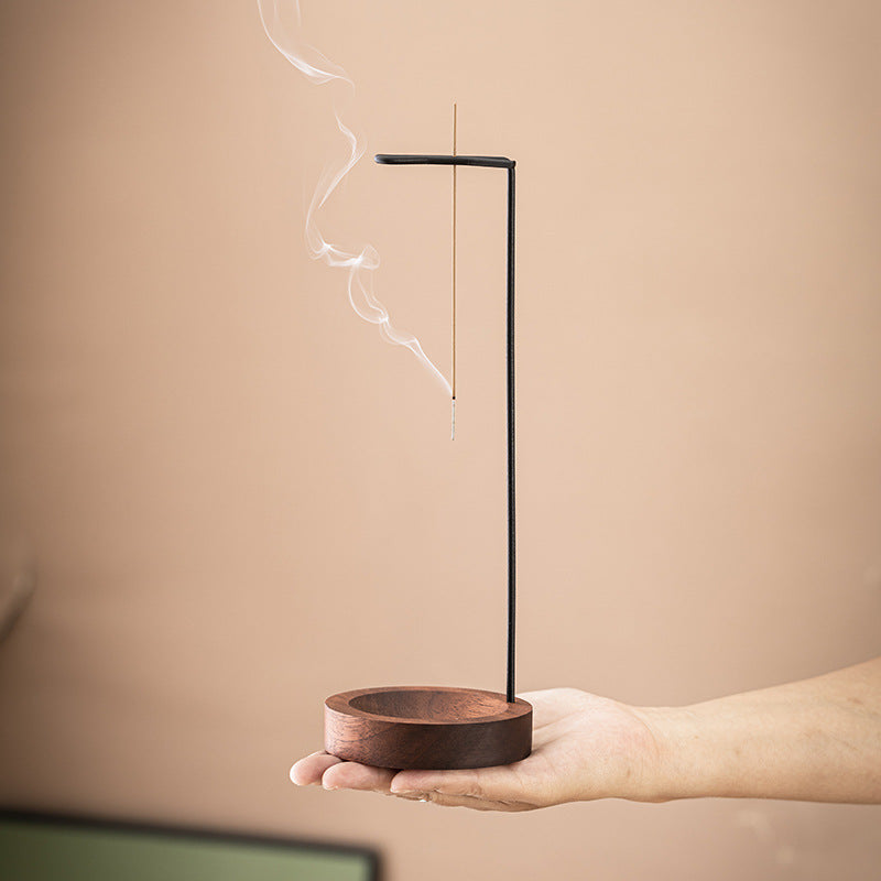 High-End Incense Holder Base Sandalwood Inverted Stand