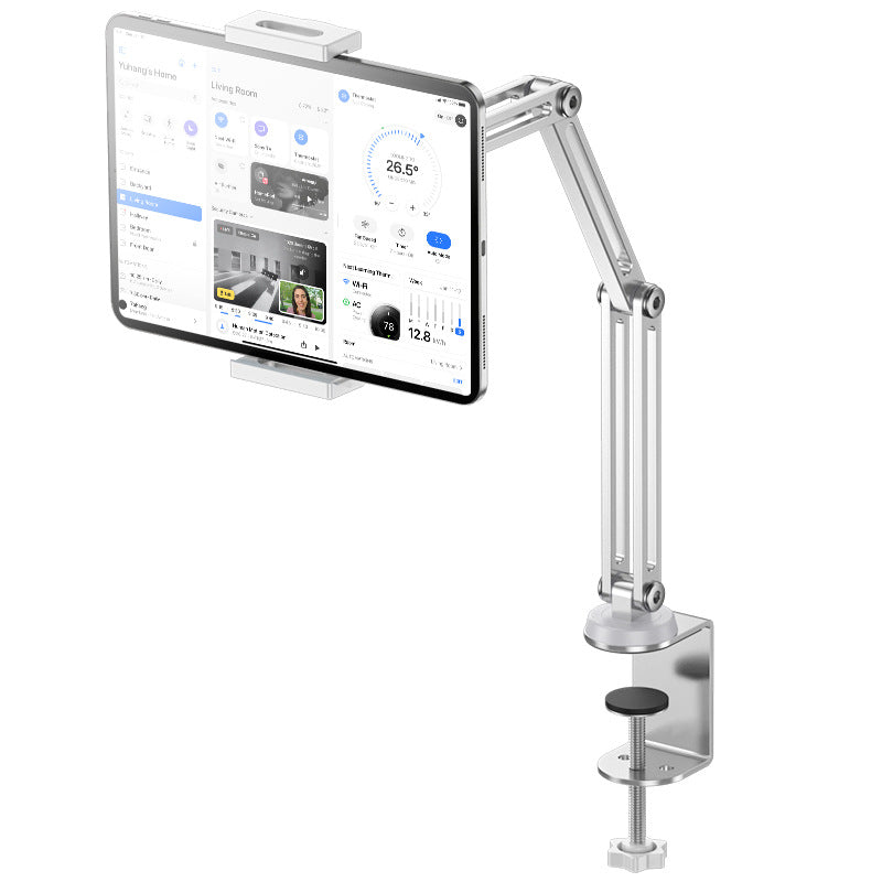 Universal Tablet & Phone Desktop Stand – Foldable Aluminum Live
