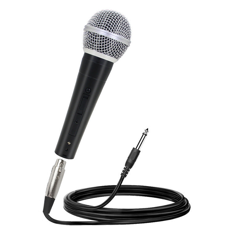 Professional Wired Microphone 58 – Stage & Home Karaoke Mic