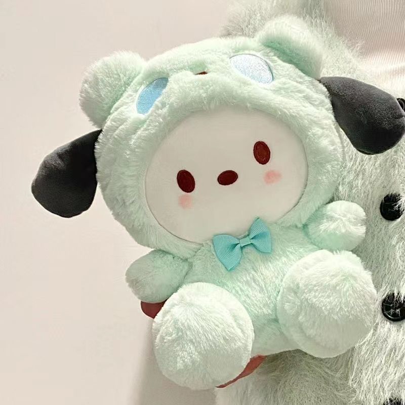 Cute Dog & Bear Plush Dolls Birthday Gift for Girls