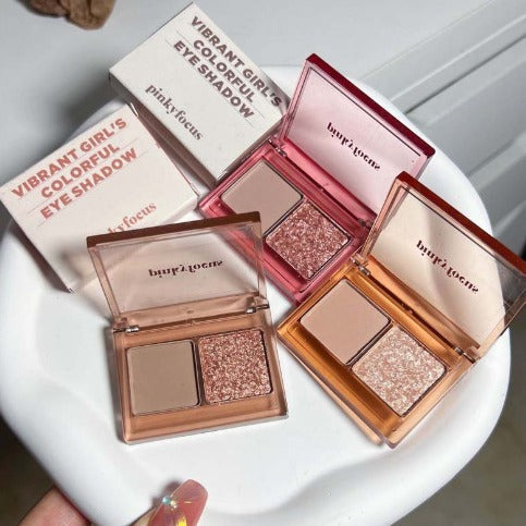 Pinkyfocus 2-Color Eyeshadow Duo