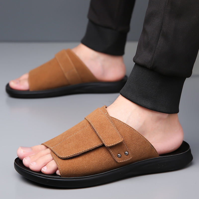 Men’s Summer Dual-Use Slippers – Fashionable & Lightweight