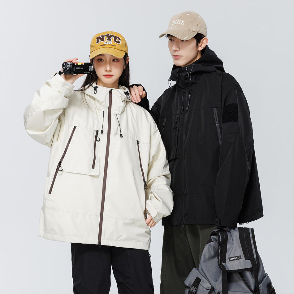 Spring Men’s & Women’s Functional Windproof Jacket