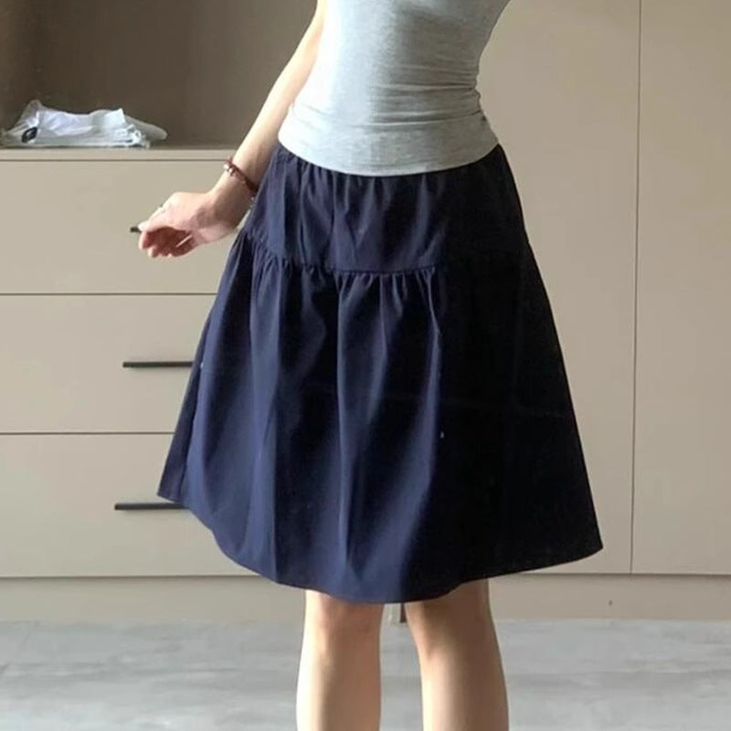 Cake Layer A-Line Skirt – Gentle Academic Short Skirt