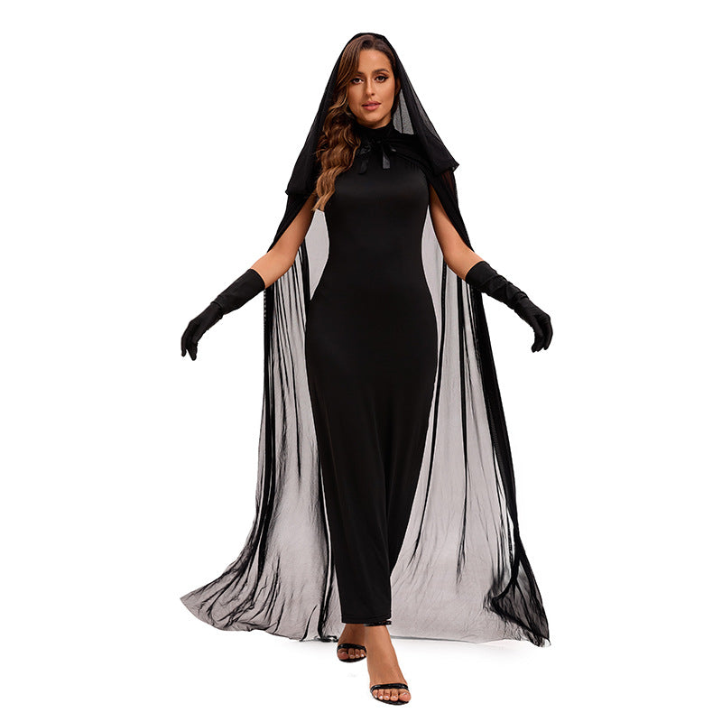Halloween Vampire Witch Costume – Ghost & Masquerade Stage Outfit