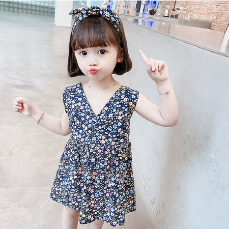 Girls Bow Princess Summer Dress 2024 New Style – Summer Kids Fashion Nepal | Tudoholic