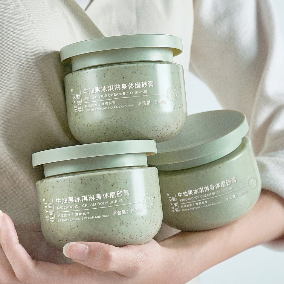 Heyxi Han Yuanxi Avocado Body Scrub