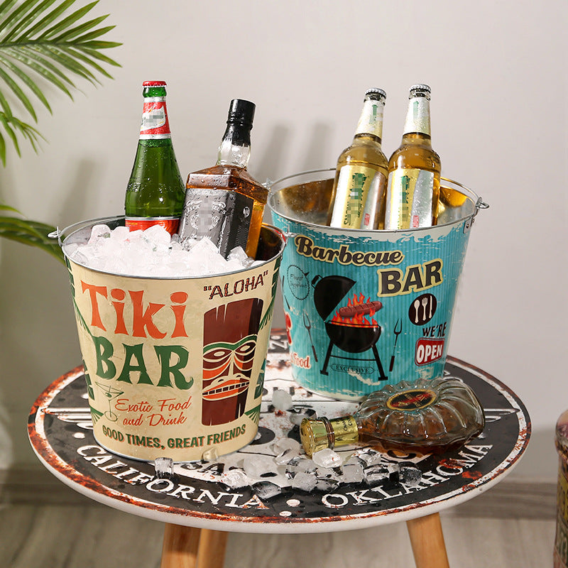 Creative Outdoor Ice Bucket – Champagne & Beer Bucket for Bar/KTV